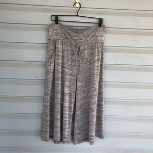 Knee length, flowy pants